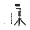 thumbnail image 1 of Sidaley Soporte de trípode ABS Trípode en miniatura ajustable Práctico soporte para teléfono móvil Soporte de trípode portátil Soporte de Cables de audio/vídeo, 1 of 6