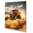 thumbnail image 2 of Designart "Farm Harvesting Gold landscape I" Country Charm Wall Art Living Room, 2 of 5