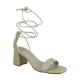 thumbnail image 1 of Zapatillas Abiertas HEAD OVER HEELS Mujer cintas Casuales tacón Bajo Menta verde 25, 1 of 4
