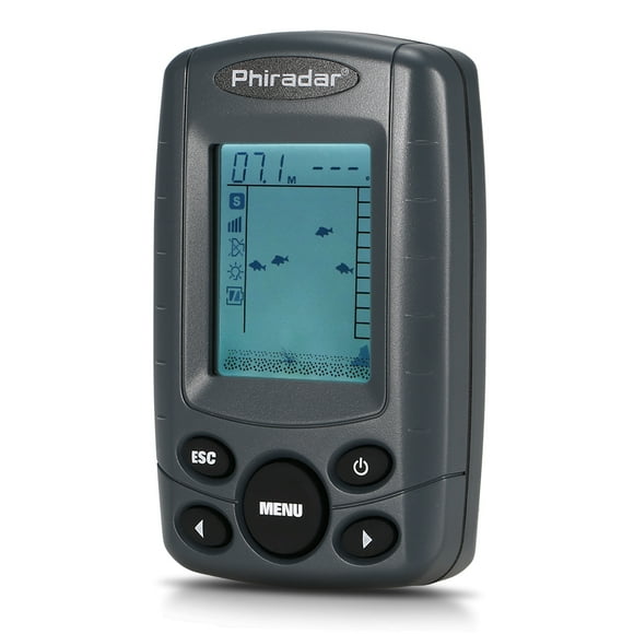 Phiradar Fishing Finder,Portable 2.4 Inch 2.4 Inch Lcd 240ft With Wired Inch Lcd Fish With Wired Sonar Fish 240ft With Zdhf Rookin