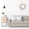 thumbnail image 4 of Sunflower Circular Wall Mirror Decorative Willow Mirror Geometric Mirror Suitable for Indoor Home Office, 4 of 4