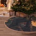 thumbnail image 5 of Rateoe Sunset Meditating Doberman Pattern Christmas Tree Skirt with Ties , Christmas Tree Decorations, Farmhouse Christmas Decor Xmas Holiday Decorations-30", 5 of 6