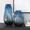 thumbnail image 2 of Uttermost Midnight Horizon Vases in Blue (Set of 2), 2 of 3