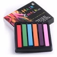 thumbnail image 3 of transemion Woman Girl 6 Color Temporary Washable DIY Hair Chalks Dye Pens Soft Pastels One-time Dyeing, 3 of 6