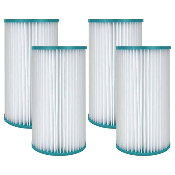 Hurricane 4 Pack HF4607-02 Advanced Pool and Spa Filter Cartridge Replacement