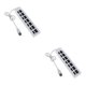 thumbnail image 3 of Advancent Hub USB Multi puerto USB 4/7 puertos Hub USB de alta velocidad Hab con interruptor de encendido/apagado divisor USB para PC accesorios de blanco 7 USB 2piezas Advancent CBP033151, 3 of 5