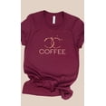 thumbnail image 5 of Designer Coffee Stain Coffee Graphic Tee T-Shirt, 5 of 7