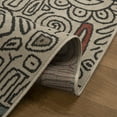 thumbnail image 3 of Ox Bay and Evette Rios Dora 5' x 7' Ivory/Black Geometric Indoor/Outdoor Area Rug, 3 of 7
