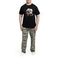 thumbnail image 5 of CafePress - Cute Kawaii Cat Pajamas - Men's Dark Loose Fit Cotton Pajama Set, 5 of 7