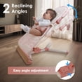 thumbnail image 6 of Tiny Marvels Baby Bouncer Seat 0–12 Months, Ergonomic Portable Design with 3-Point Harness, Soothing Music & Removable Toy Bar, Foldable Baby Seat for Newborns & Toddlers Under 20 lbs, 6 of 7