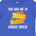 thumbnail image 4 of Inktastic You Had Me at Grilled Cheese Sandwich Boys or Girls Baby T-Shirt, 4 of 5