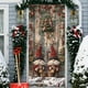 thumbnail image 5 of Cubrepuertas navideño de 89 x 180 cm - Diseño de Papá Noel - Decoración navideña para la puerta - Decoración para fiestas y festivales, 5 of 6
