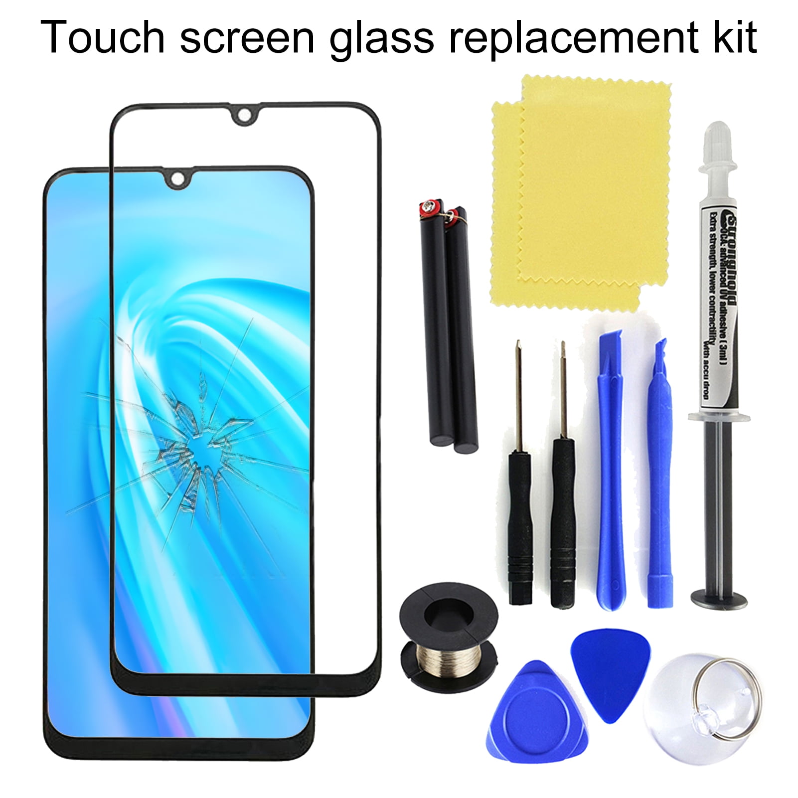Denkerm Phone Chip Repair Blade Kit for Mobile Phone Repair Resistance to Low Temperature and Heat 27 In 1 Phone Chip Repair Kit 