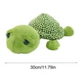 thumbnail image 2 of Plush Turtle Stuffed Animal Toys Big Eyes Sea Turtle Tummy Hugging Gift For Kids, 2 of 2