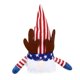 thumbnail image 1 of Gnomo patriótico de peluche Sincero decoración del 4 de julio con sombrero de rayas B claro, 1 of 10