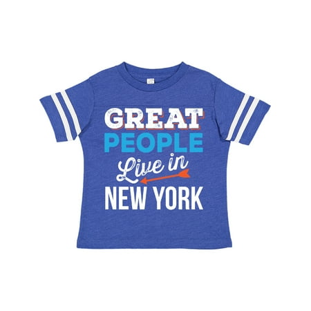

Inktastic New York Gift For Native Gift Toddler Boy or Toddler Girl T-Shirt
