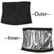 thumbnail image 5 of 2x Mujeres Entrenador de cinturo Abdominal Quemador ejercicio Ejercicio Fitness Cuerpo Sauna Cinturón Recortador, 5 of 9