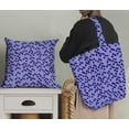 thumbnail image 5 of Soimoi Purple polyester Crepe Fabric Deodar Cedar Tree Decor Fabric Printed Yard 52 Inch Wide, 5 of 5