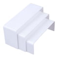 thumbnail image 2 of Abbracc 3 Pcs Acrylic Display Stand Display Rack Holder Shelf Multi-Tier Multifunctional white, 2 of 9