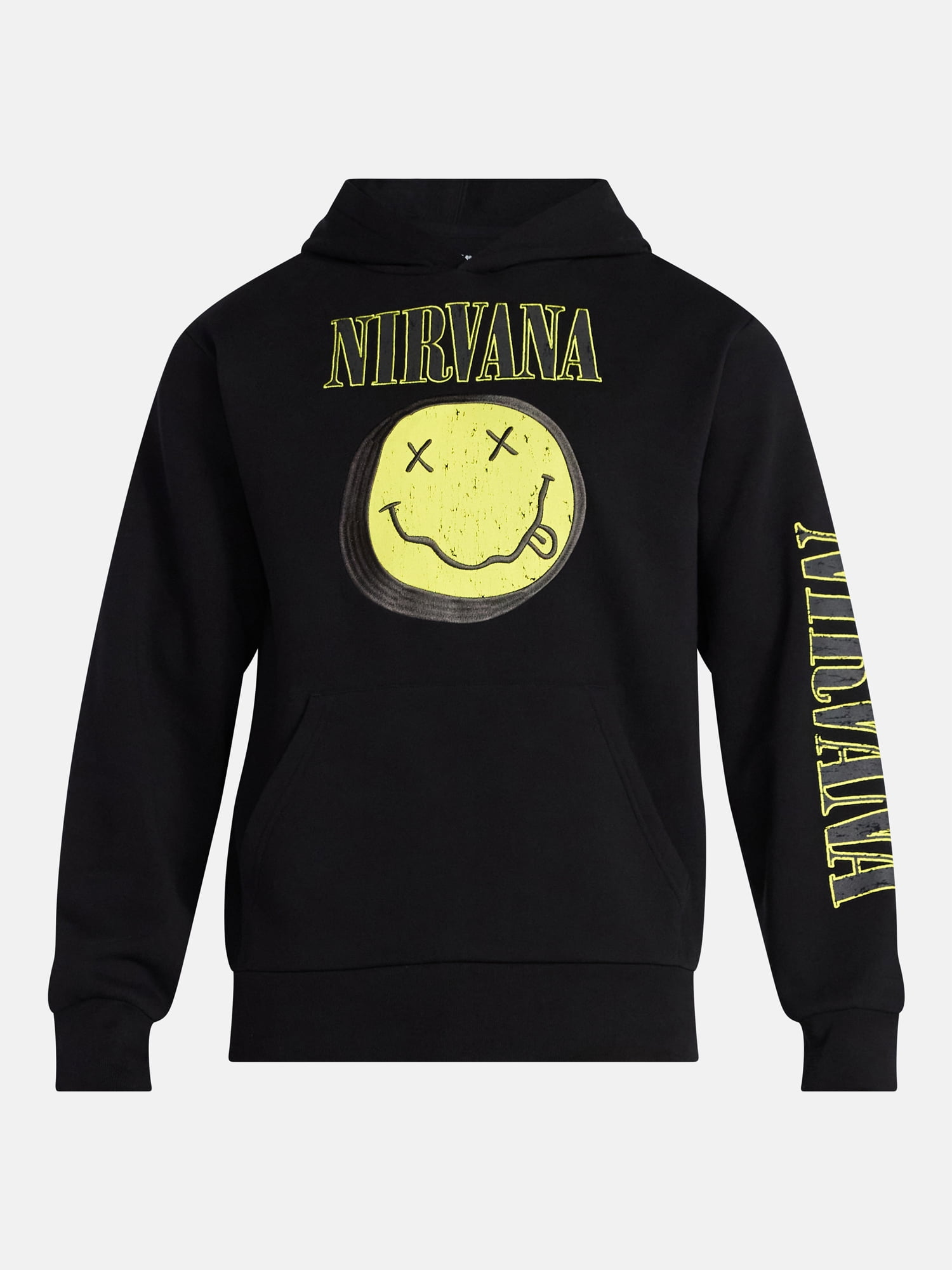 Men's Nirvana Smile Hoodie, Sizes S-5XL