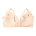thumbnail image 4 of Brasier Mujer Tela de Mantequilla Sujetador Push up sin Aros para Mujer, Talla Grande, Escote En V Profundo, Suave, sin Costuras, Fino, para Pecho Grande y Pequeño Mediana, 4 of 5