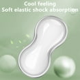 thumbnail image 6 of Soft Mouse Wrist Rest Pad Comfortable Cool Silicone Gel Ergonomic Cushion Small-Sized Hand Pain Relief Support Pad with Gel-Filled for Laptop Computer Office & Home, 6 of 6
