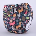 thumbnail image 4 of Sigzagor Teen Adult Cloth Diaper Nappy Reusable Washable for Disability (Animal Fox Rabbit), 4 of 5
