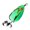 Type E, variant on Whaledi PVC Frogs Lures for Blackfish Fishing Lures with Double Hook and 4cm