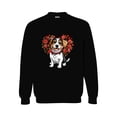 thumbnail image 3 of KiraKira Jack Russell Valentine T-Shirt, Adorable Dog with Roses Design, Gift for Pet Owners, Unisex S-5XL Shirt, Sweatshirt, Hoodie, 3 of 5