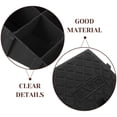 thumbnail image 3 of OULII Black Portable Car Sill Protector Ramp for Home Use Lightweight High Load Capacity Easy Installation 1.5, 3 of 8