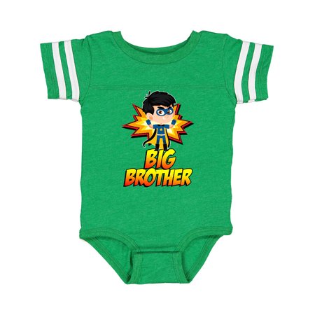 

Inktastic Big Brother Superhero Gift Baby Boy Bodysuit