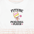 thumbnail image 4 of Inktastic Future Pickleball Player Girls Girls Baby Dress, 4 of 5