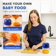 thumbnail image 6 of JKCCZLL 2026 New Electric Garlic Chopper, Mini Portable Veggie Chopper USB Charging Wireless Food Processor, Upgrade Electric Mini Garlic Chopper Set Wireless Veggie Grinder,blue, 6 of 8