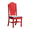 Bright Red, variant on Keystone Amish Co. Sunburst Poly Composite Dining Chair, Dark Grey