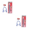 thumbnail image 2 of Electronicheart 6 Pcs VER007S 60CM USB 3.0 Cable 007S PCI-E Riser Card Extender PCI Adapter 5Pin SATA Power for LTC 2Set, 2 of 6