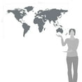 thumbnail image 2 of World Map Wall Art Earth Atlas Decal Sticker, 2 of 4