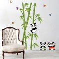 thumbnail image 1 of Decoración para el hogar Mural Vinilo Adhesivo de pared Extraíble Lindo Panda Comiendo Bambú Vivero Habitación Arte de la pared Calcomanía Papel Xemadio CJWUS-941, 1 of 7