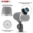 thumbnail image 5 of Copper XLR Cardioid Snare/Tom Mic – 50Hz-14KHz Frequency, -53dB Sensitivity, Swivel Mount & Steel Mesh Grille for Live/Studio Drumming, 5 of 9