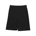 thumbnail image 4 of Xijirk Women Shorts High‑Waist Seamless Ribbed Shorts for Workout and Daily Casual Wear,Black,M, 4 of 4