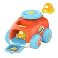 thumbnail image 2 of Coches de juguete educativos Sunnimix habilidades motoras Juguetes Montessori coche de eyección inercial Naranja, 2 of 8