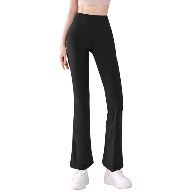 Pantalones de yoga acampanados para mujer, leggings suaves con corte de bota MFZFUKR BST3020277-5