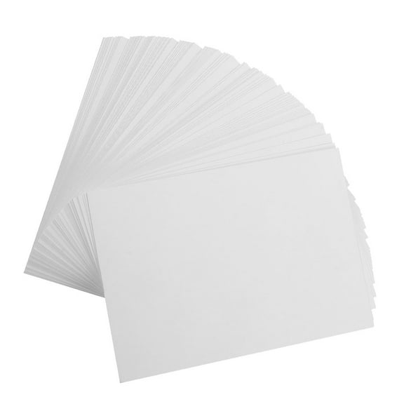 Worgeous  100 Sheets Glossy Finish Paper Stationery Pencil Office White
