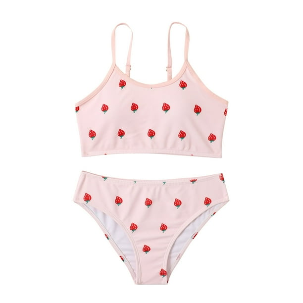 Daznico Girls Swimsuit Girls Bathing Suits 2 Piece Swimsuit Kids Bikini