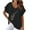 Black, variant on Sleeveless Tops For Women White Womens Blouses Casual Button Down Womens T Shirts Loose Fit Plus Size