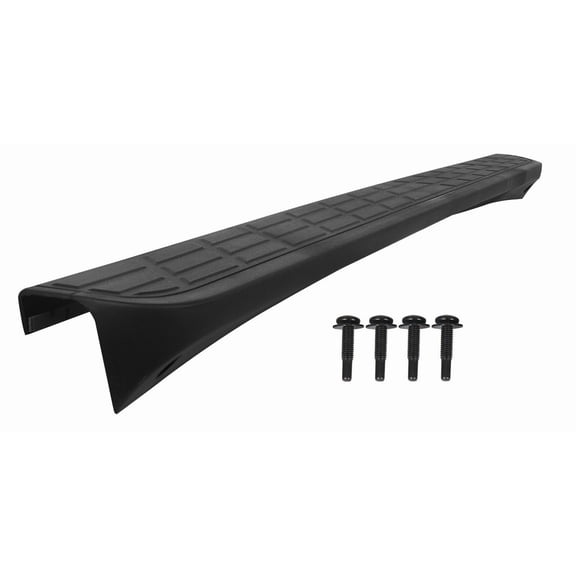 Suitable for Tailgate Molding Top Protector Cap for 2007-2014 Chevy Silverado & GMC Sierra 1500/2500/3500 - Replacement Part for GM25844299 and GM1904104 - Black Truck Spoiler Cover