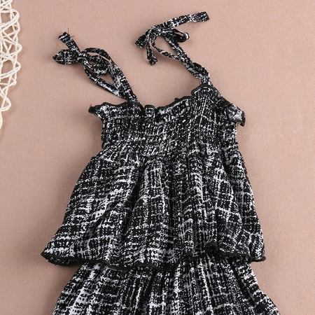 Mode Enfants Bebe Fille Licou Barboteuse Tricot Combinaison Ete Vetements Walmart Canada