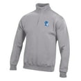 thumbnail image 2 of Men's Gray Duke Blue Devils Big Cotton Quarter-Zip Pullover Sweatshirt, 2 of 3
