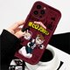 thumbnail image 3 of My Hero Academia-Funda de teléfono con escalera de Ojos de Anime para Apple, iPhone 15, 14, 13, 12, 11, XS, XR, X Pro Max Plus, 3 of 5