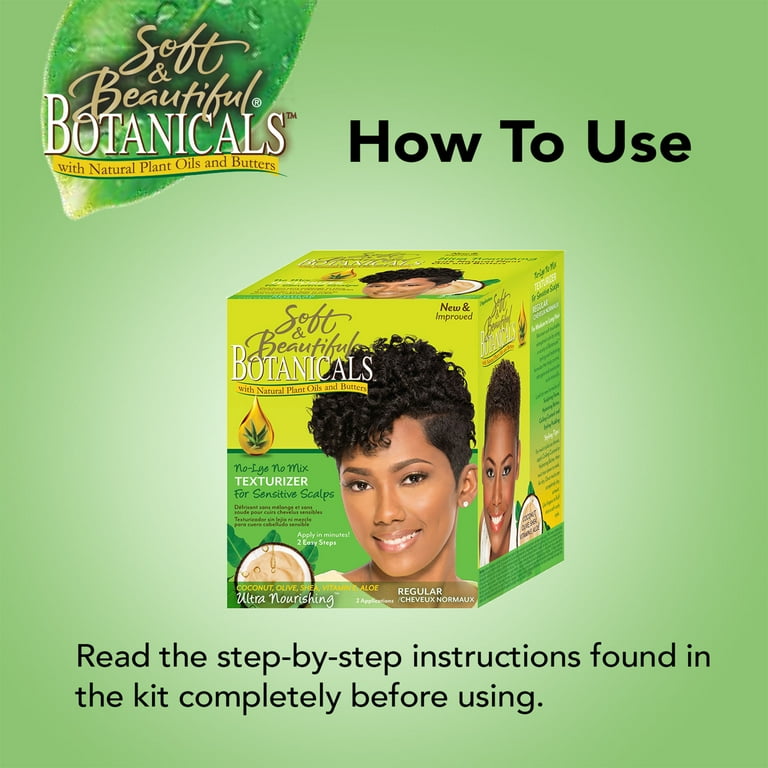 Soft & Beautiful Botanicals No-Lye No Mix Texturizer for Sensitive