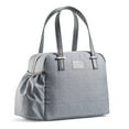 thumbnail image 5 of Fit & Fresh Laketown Lunch Bag, Large Lunch Tote, Reusable Insulated Lunch Bag for Work, Gray, 5 of 10